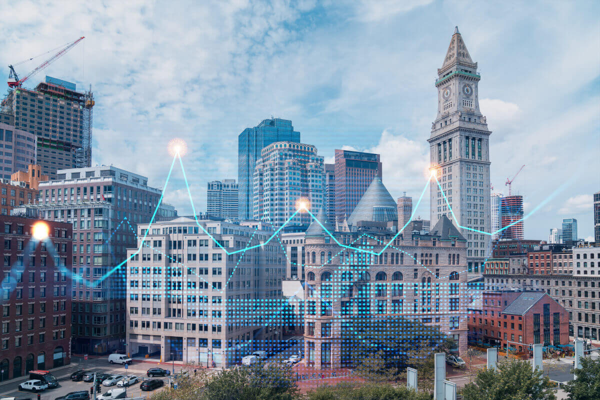 View of Boston, Massachusetts
