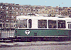 Picture of the MBTA Green Line on Commonwealth Avenue - Boston, Massachusetts