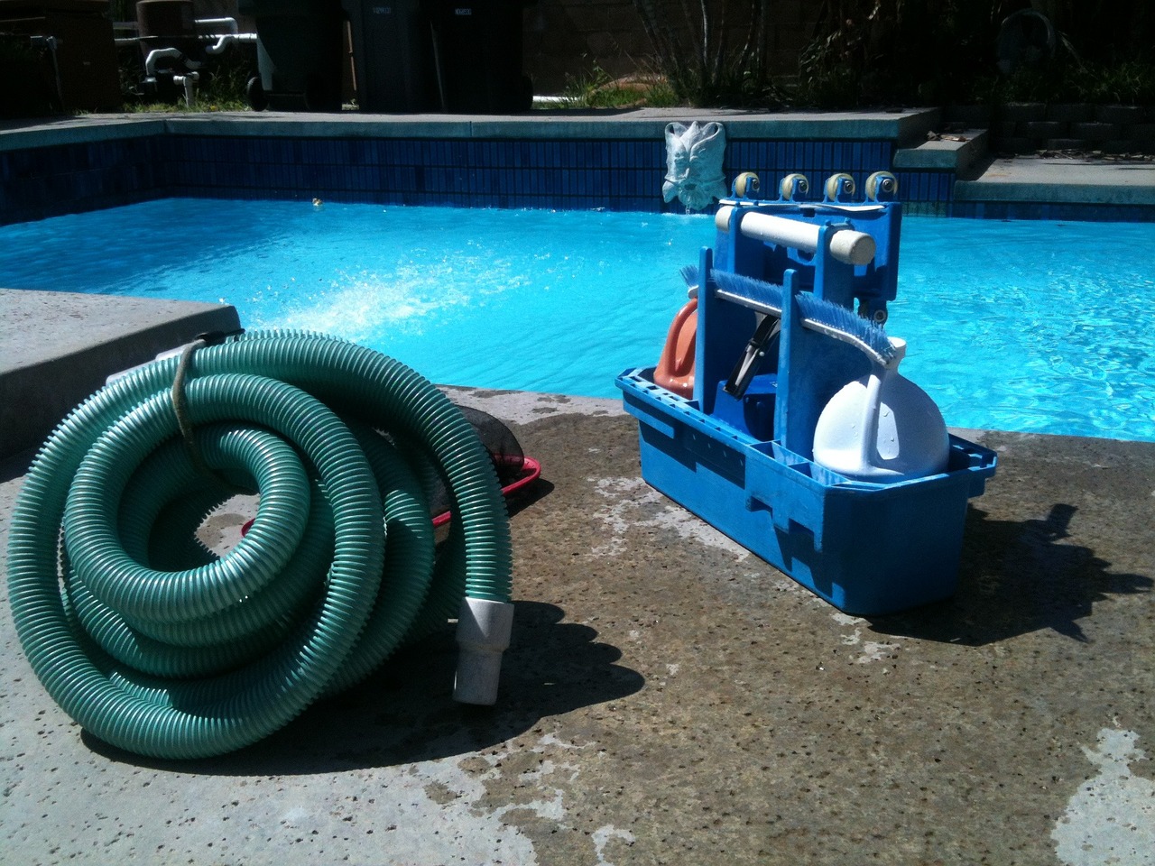 cleaning equipment for a pool