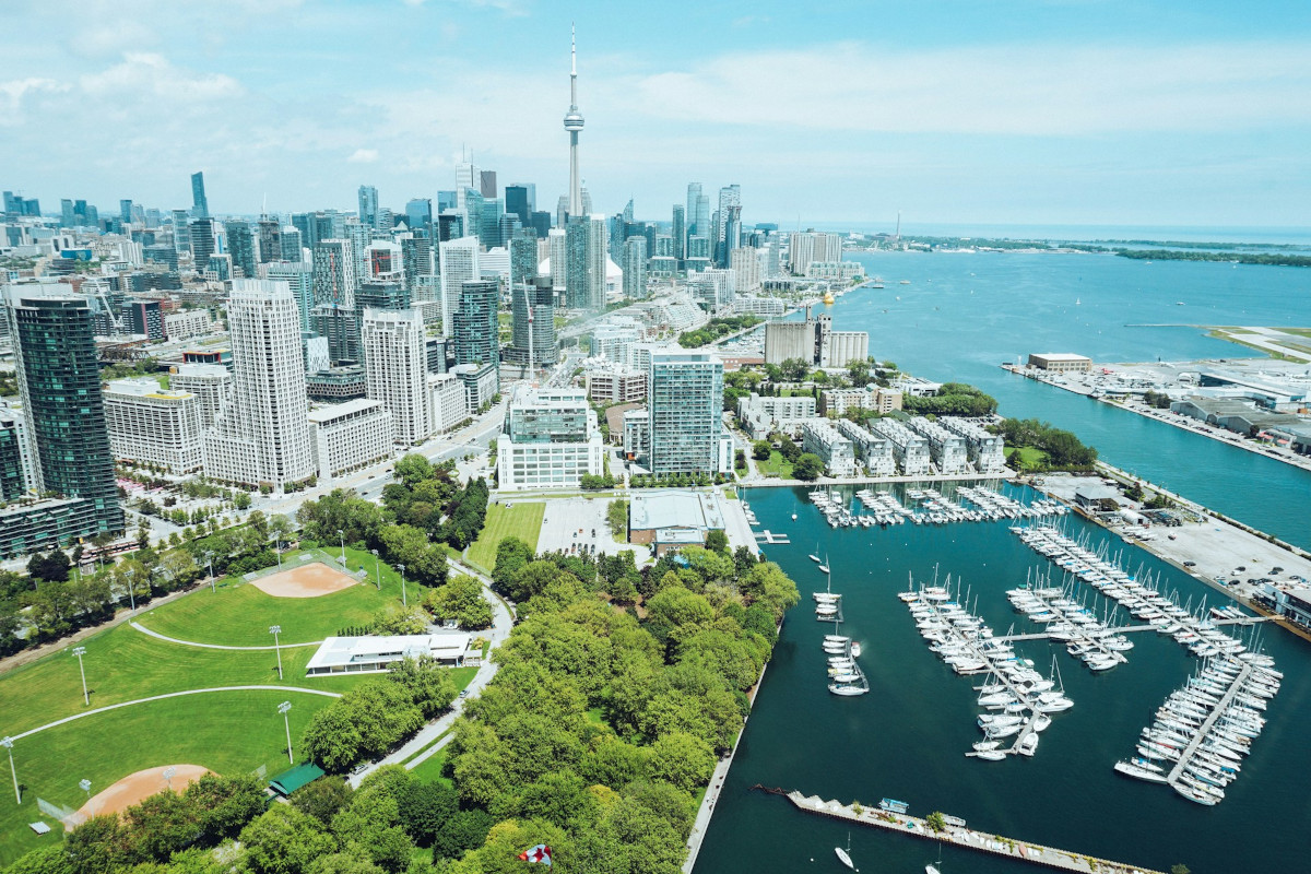 Arial view of Toronto. Image by Unsplash