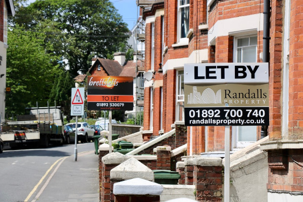 apartments, signs