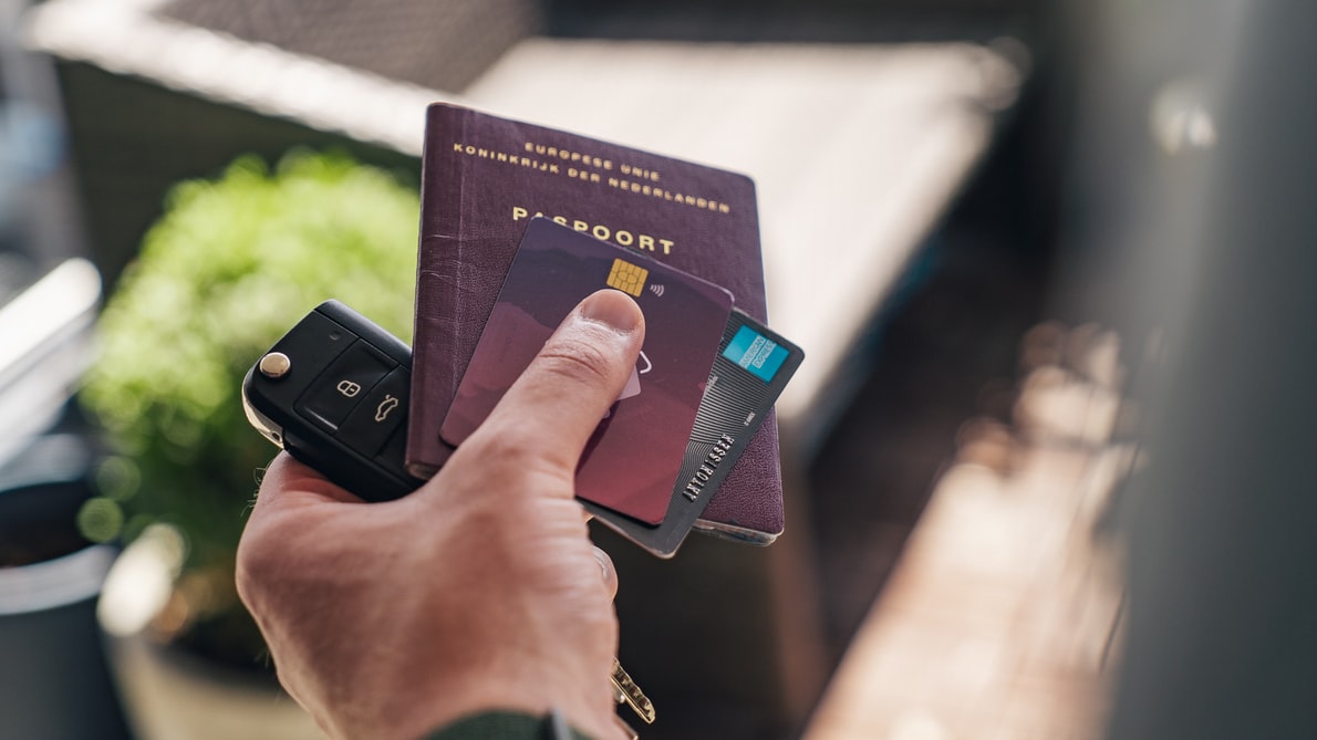 Passport, credit cards