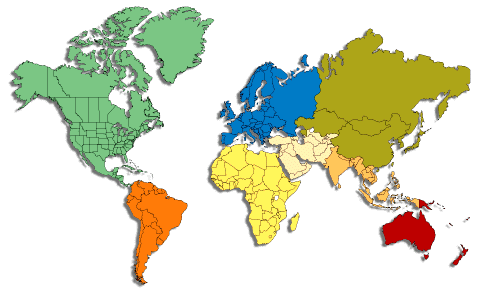 Boston Apartments.com Map of the World