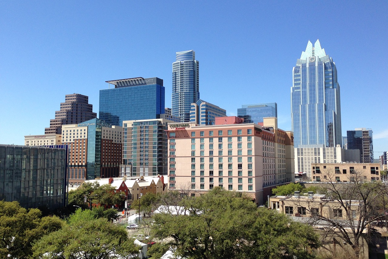 Austin Texas skyline. Image by Pixabay