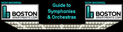 Guide to Symphonies and Orchestras, Boston Apartments Logo