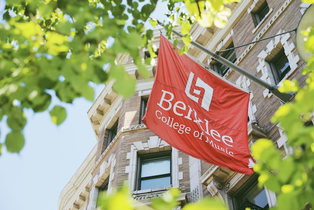 Berklee college of Music Flag