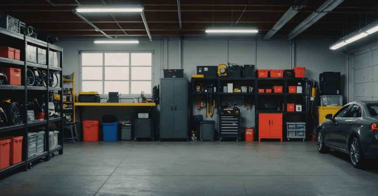 organized garage