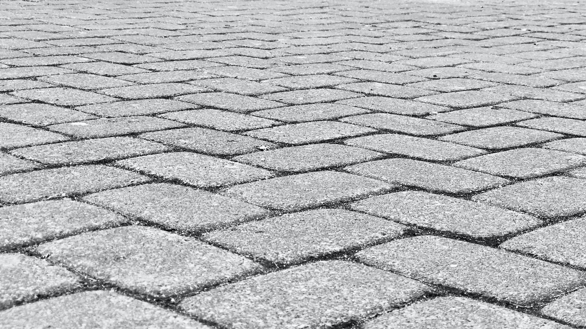 Grey pavers