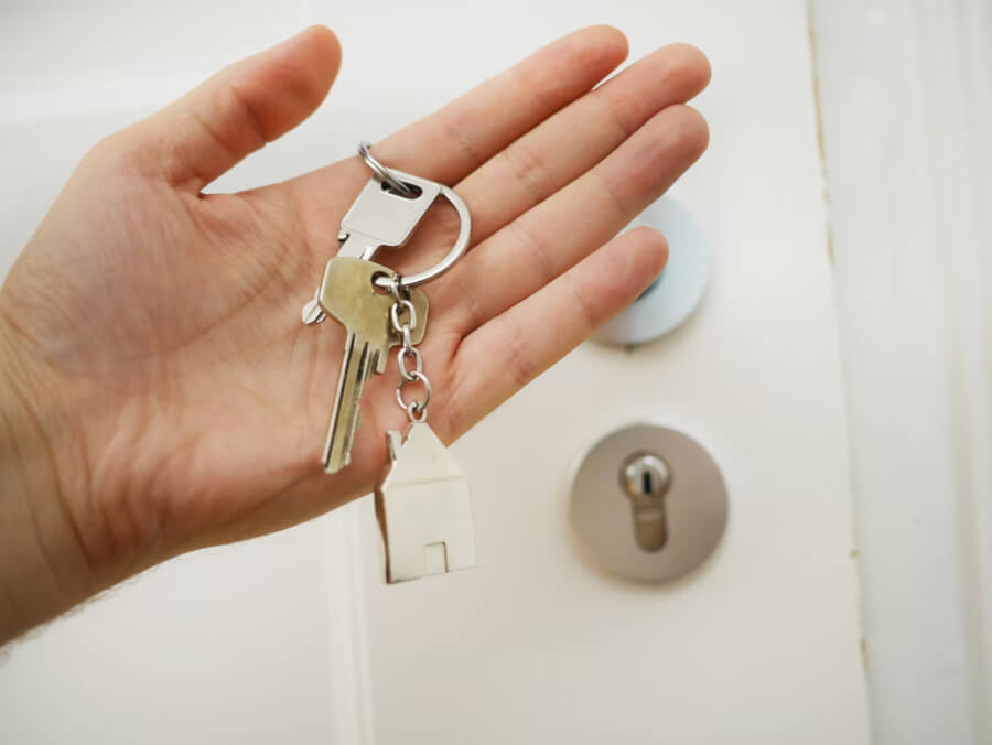 hand, keys