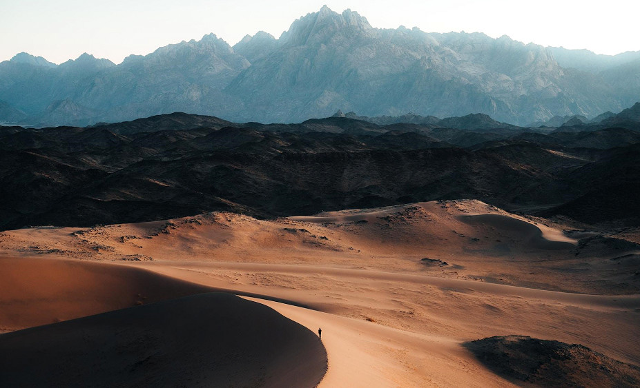 desert, mountain