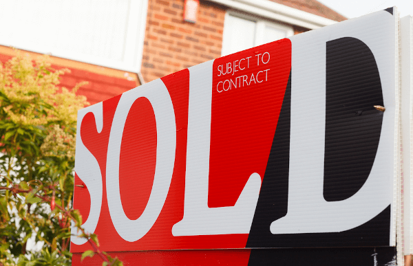 sold sign