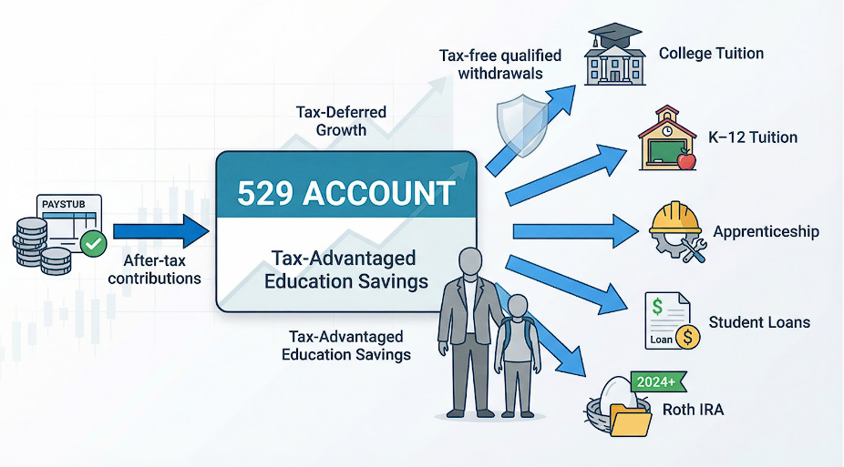 Money on a table, hour glass. Image by Pixabay