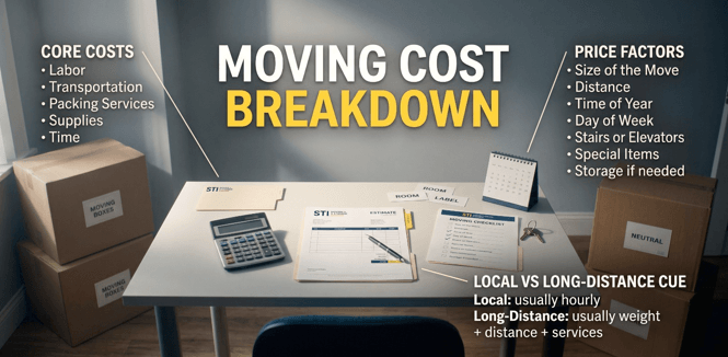 Cost of hiring movers