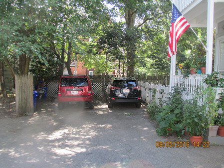 Tandem Parking Space fits most cars and SUV's