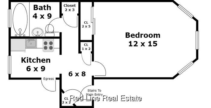 Studio apartment in Somerville - Red Line Real Estate