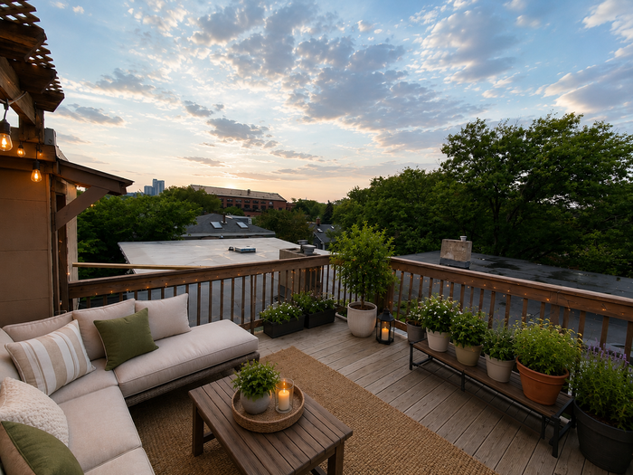 Beautiful 3 bedroom Unit ~ 1 Parking space included ~ Laundry / Roof Deck