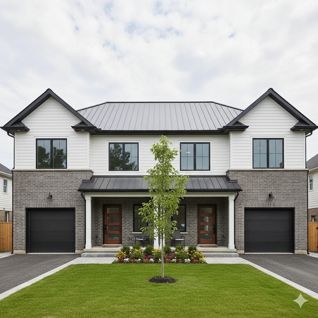 Duplex house. Image by Gemini