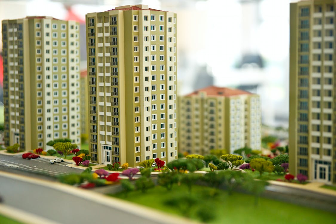 apartment building rendering