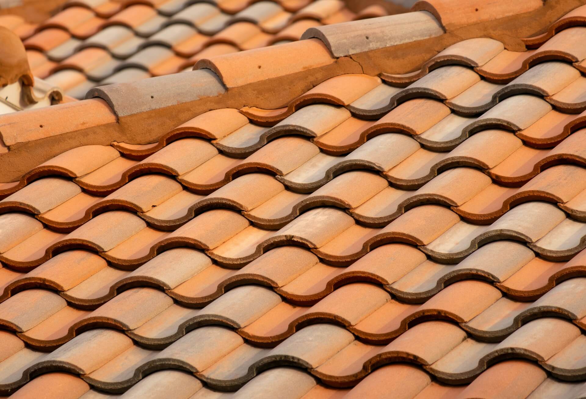 Brown roof tiles. Image by Unsplash