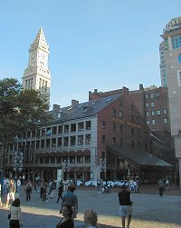 South Market Building in Faneuilhall Marketplace Boston, MA