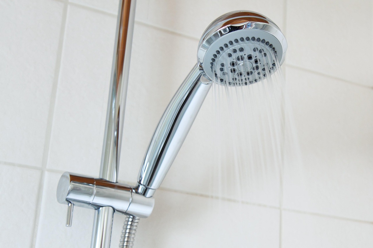 Shower head. Image by Pixabay