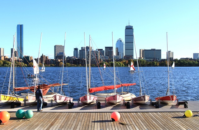 View of Boston skyline