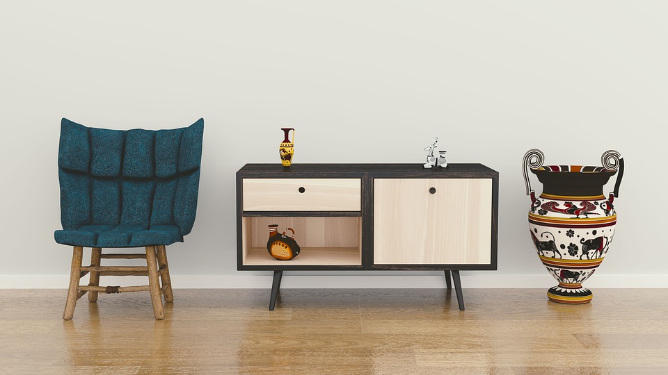 Room interior show pieces