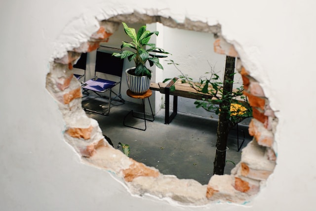 Hole in a wall